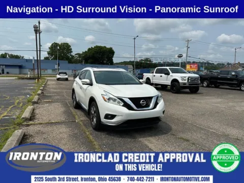 White 2017 Nissan Murano SL for sale in Ironton, OH