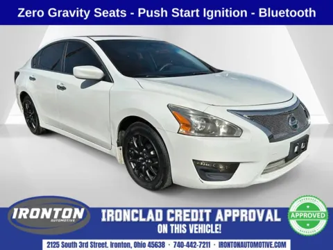 White 2015 Nissan Altima 2.5 S for sale in Ironton, OH