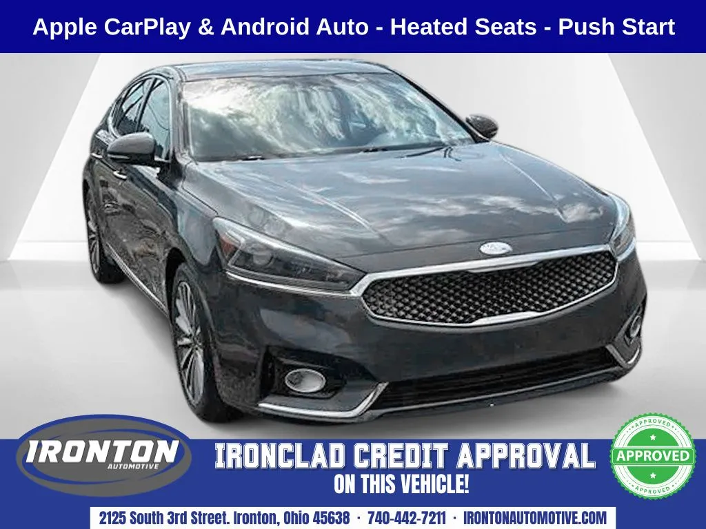 Gray 2019 Kia Cadenza Premium for sale in Ironton, OH