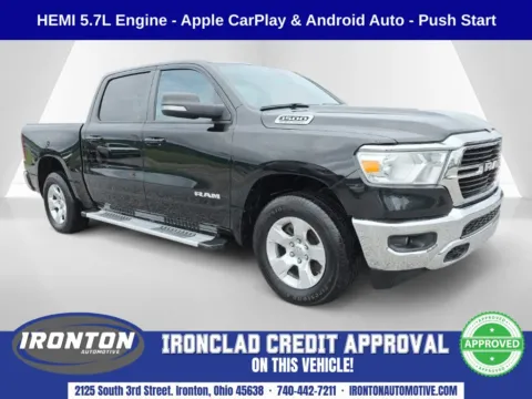 Black 2021 Ram 1500 Big Horn/Lone Star for sale in Ironton, OH