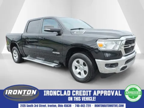 Black 2021 Ram 1500 Big Horn/Lone Star for sale in Ironton, OH