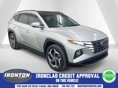 Silver 2024 Hyundai Tucson Hybrid Limited for sale in Ironton, OH