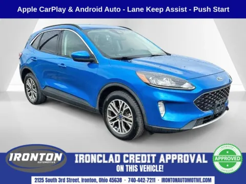 Blue 2021 Ford Escape SEL for sale in Ironton, OH