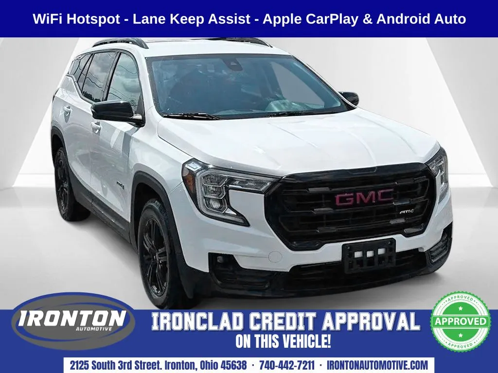 White 2022 GMC Terrain AT4 for sale in Ironton, OH