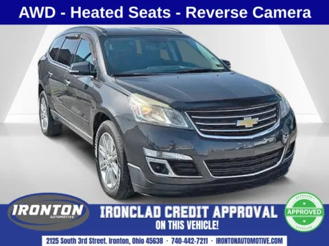 Gray 2015 Chevrolet Traverse LT for sale in Ironton, OH