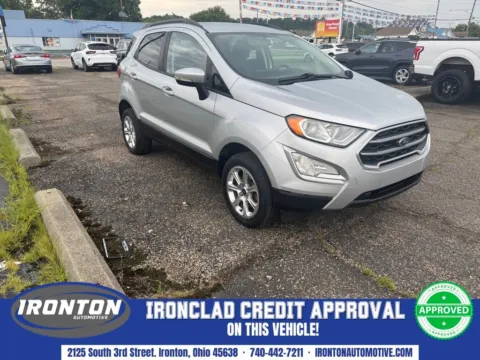 Silver 2020 Ford EcoSport SE for sale in Ironton, OH