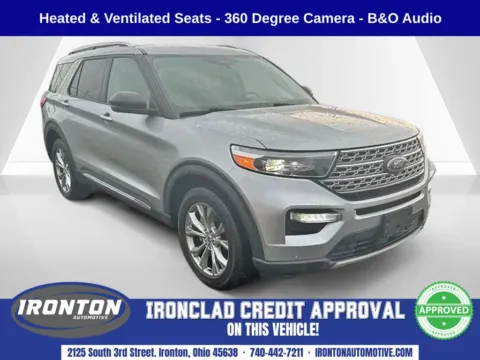 Silver 2021 Ford Explorer Limited for sale in Ironton, OH