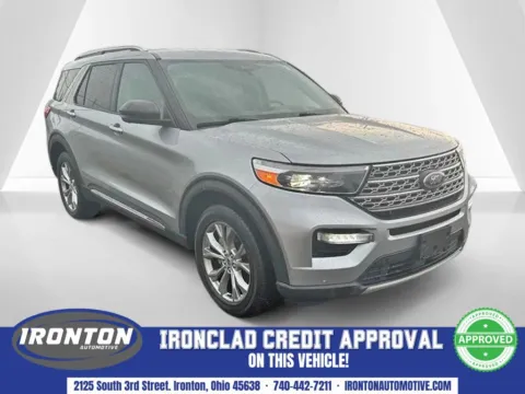 Silver 2021 Ford Explorer Limited for sale in Ironton, OH