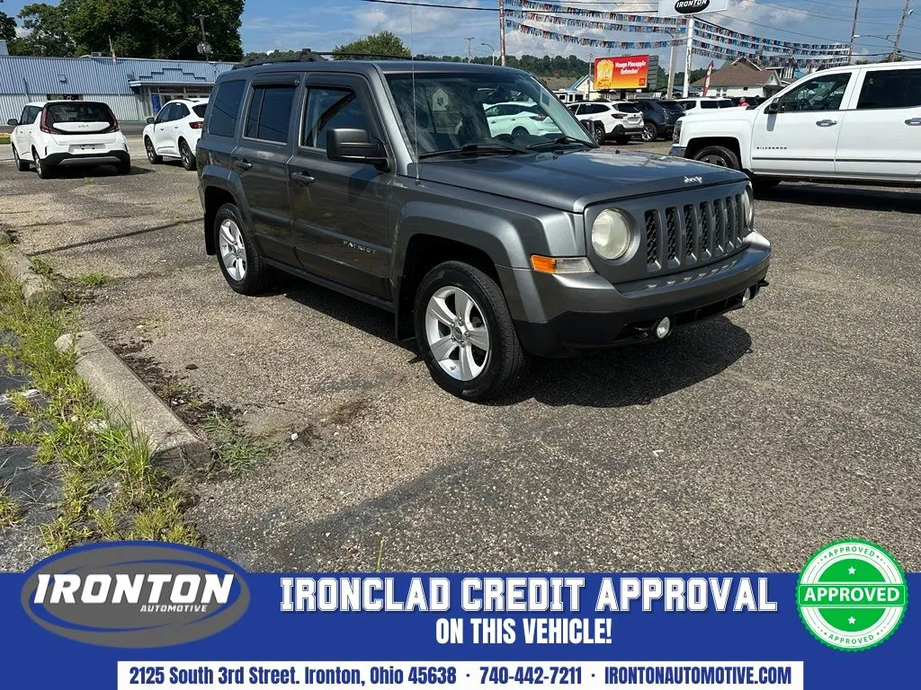 Gray 2012 Jeep Patriot Latitude for sale in Ironton, OH