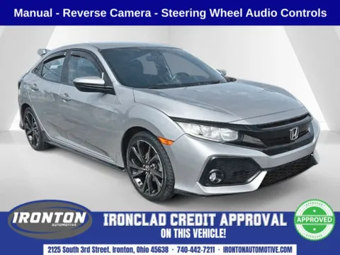 Silver 2017 Honda Civic Sport for sale in Ironton, OH