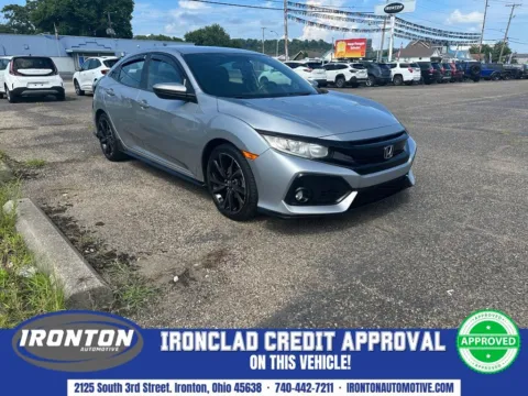 Silver 2017 Honda Civic Sport for sale in Ironton, OH