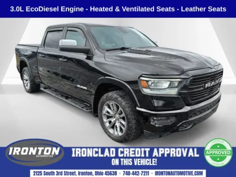 Black 2020 Ram 1500 Laramie for sale in Ironton, OH