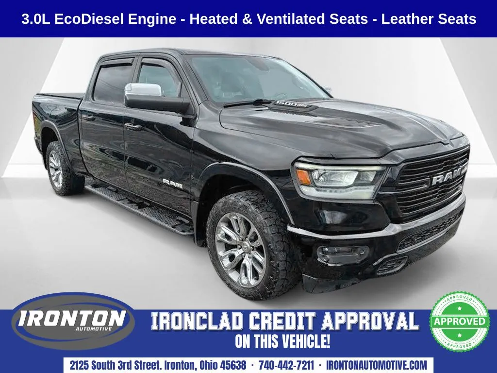 Black 2020 Ram 1500 Laramie for sale in Ironton, OH