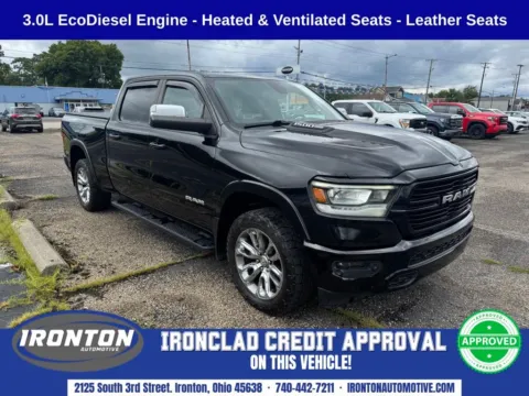 Black 2020 Ram 1500 Laramie for sale in Ironton, OH