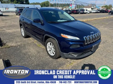 Blue 2015 Jeep Cherokee Latitude for sale in Ironton, OH