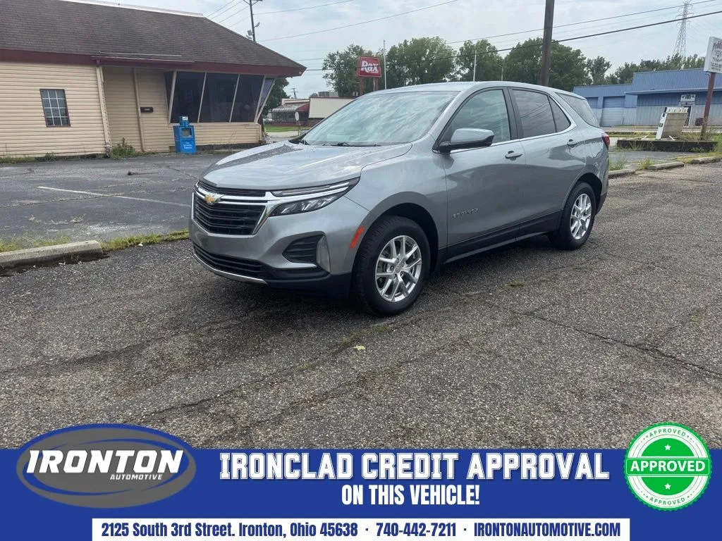 Gray 2024 Chevrolet Equinox LT for sale in Ironton, OH