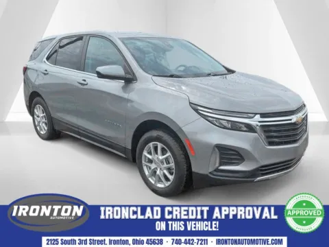 Gray 2024 Chevrolet Equinox LT for sale in Ironton, OH