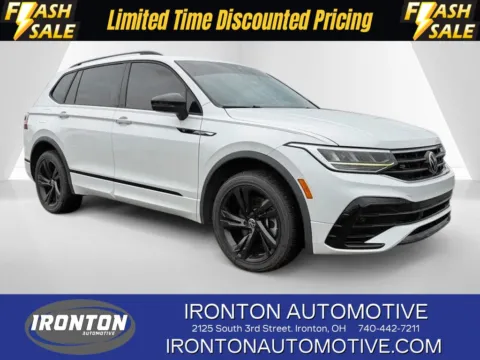 White 2023 Volkswagen Tiguan 2.0T SE R-Line Black for sale in Ironton, OH