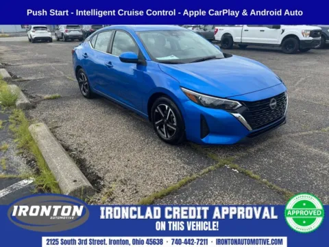 Blue 2024 Nissan Sentra SV for sale in Ironton, OH