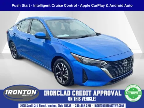 Blue 2024 Nissan Sentra SV for sale in Ironton, OH