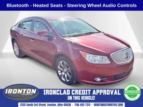 Red 2011 Buick LaCrosse CXL for sale in Ironton, OH