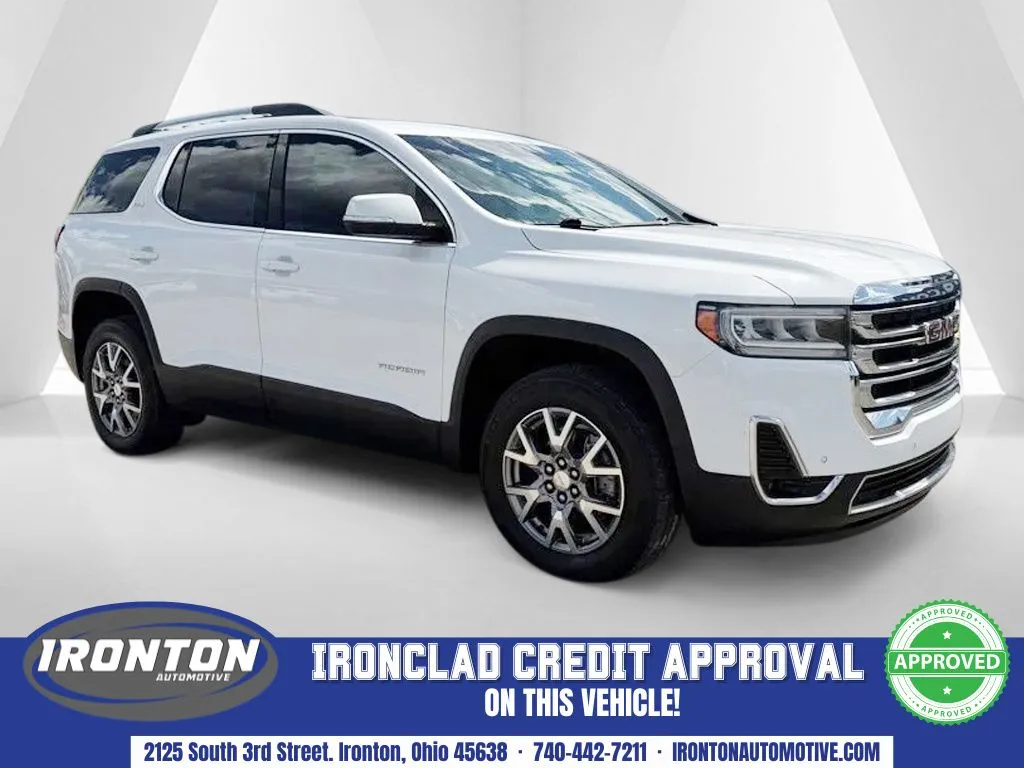 White 2022 GMC Acadia SLT for sale in Ironton, OH