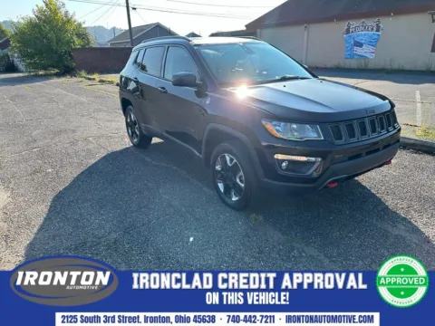 Black 2017 Jeep New Compass Trailhawk for sale in Ironton, OH
