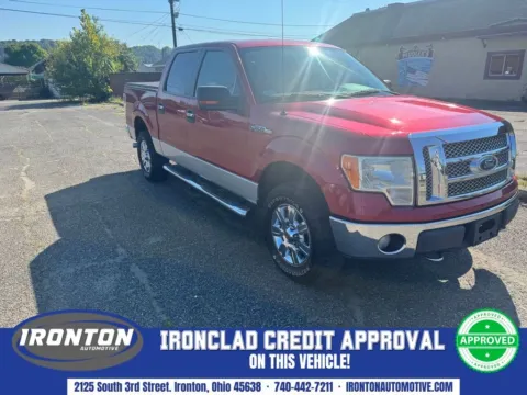 Red 2010 Ford F-150 XLT for sale in Ironton, OH