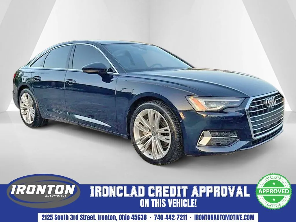 Blue 2019 Audi A6 2.0T Premium Plus for sale in Ironton, OH
