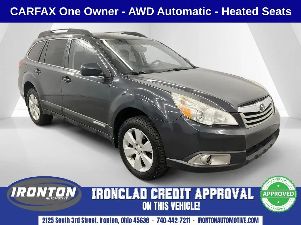 Gray 2012 Subaru Outback 2.5i Premium for sale in Ironton, OH
