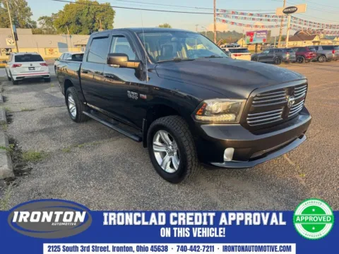 Black 2016 Ram 1500 Sport for sale in Ironton, OH