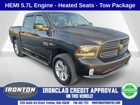 Black 2016 Ram 1500 Sport for sale in Ironton, OH