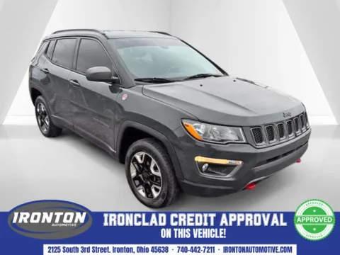 Gray 2018 Jeep Compass Trailhawk for sale in Ironton, OH