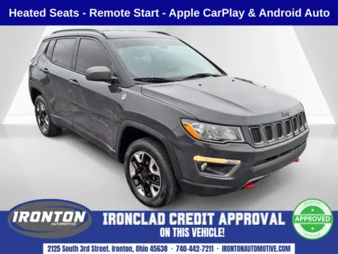 Gray 2018 Jeep Compass Trailhawk for sale in Ironton, OH