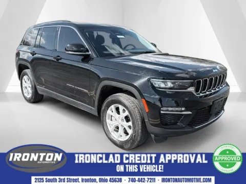 Black 2023 Jeep Grand Cherokee Limited for sale in Ironton, OH