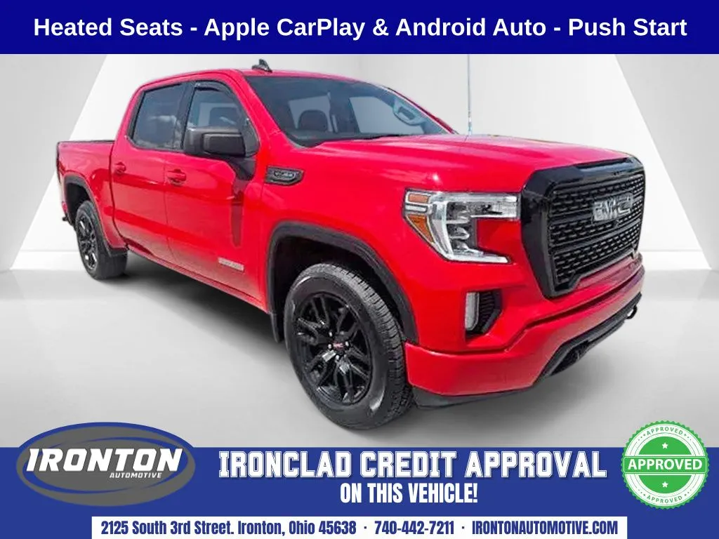 Red 2021 GMC Sierra 1500 Elevation for sale in Ironton, OH