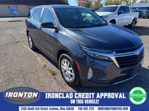 Gray 2022 Chevrolet Equinox LT for sale in Ironton, OH