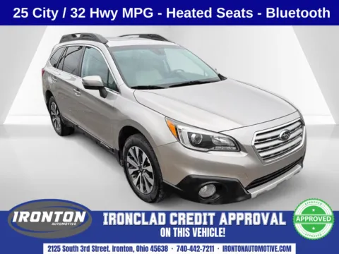 Gray 2017 Subaru Outback 2.5i for sale in Ironton, OH