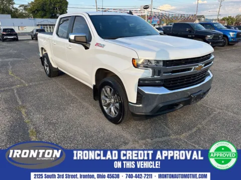 White 2021 Chevrolet Silverado 1500 LT for sale in Ironton, OH