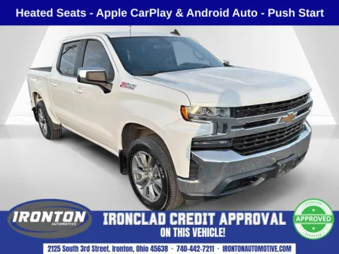 White 2021 Chevrolet Silverado 1500 LT for sale in Ironton, OH