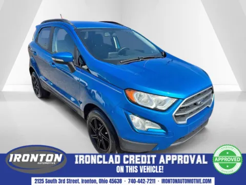 Blue 2019 Ford EcoSport SE for sale in Ironton, OH