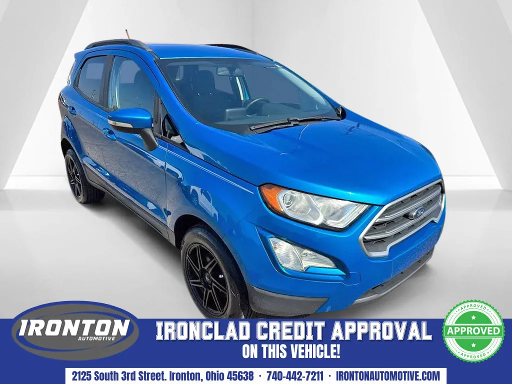 Blue 2019 Ford EcoSport SE for sale in Ironton, OH