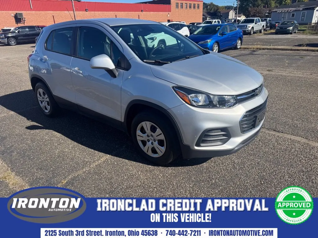 Silver 2017 Chevrolet Trax LS for sale in Ironton, OH