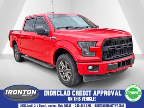 Red 2017 Ford F-150 XLT for sale in Ironton, OH
