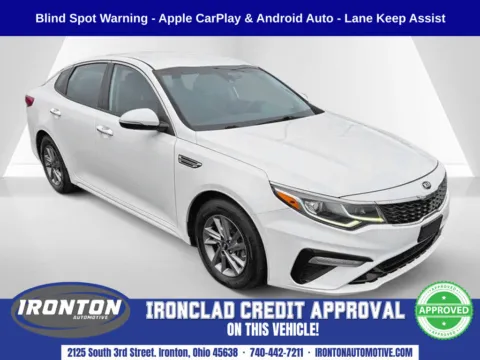 White 2019 Kia Optima LX for sale in Ironton, OH