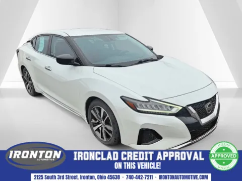 White 2019 Nissan Maxima 3.5 S for sale in Ironton, OH