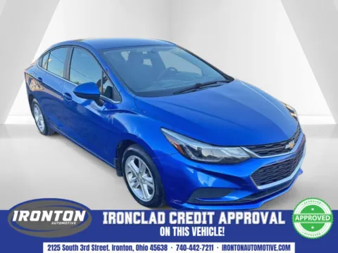 Blue 2018 Chevrolet Cruze LT for sale in Ironton, OH