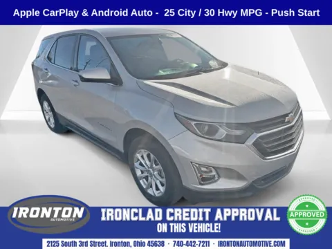 Silver 2019 Chevrolet Equinox LT for sale in Ironton, OH