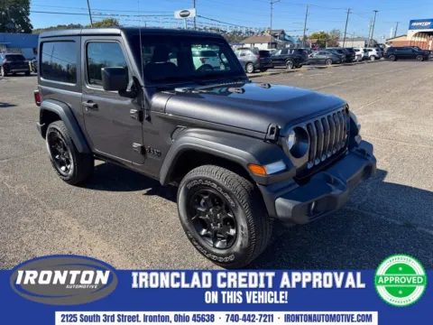 Gray 2022 Jeep Wrangler Sport S for sale in Ironton, OH