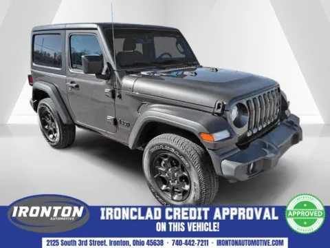 Gray 2022 Jeep Wrangler Sport S for sale in Ironton, OH